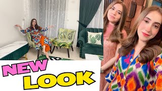 Hair glossing karwae Mein ne or Resham ne | Ghar ki New look| Urban sisters Vlogs