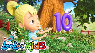 NUMBER SONG   One Little finger - THE BEST Songs for Children - LooLoo Kids