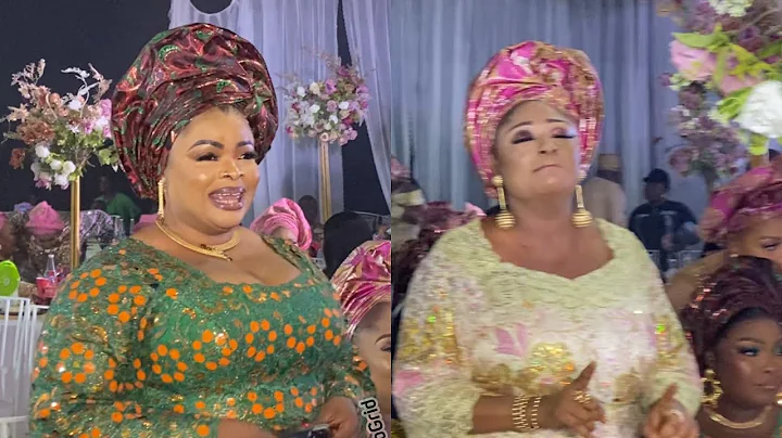 RONKE OSHODI OKE & DAYO AMUSA DANCE MOMENTS AT SIKIRATU SINDODO MOTHER’S BURIAL