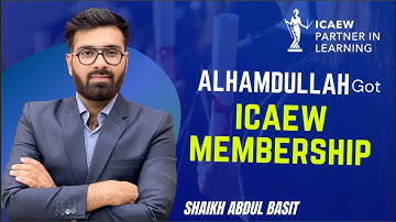 OFFICIALLY BECOMING PART OF ICAEW FAMILY