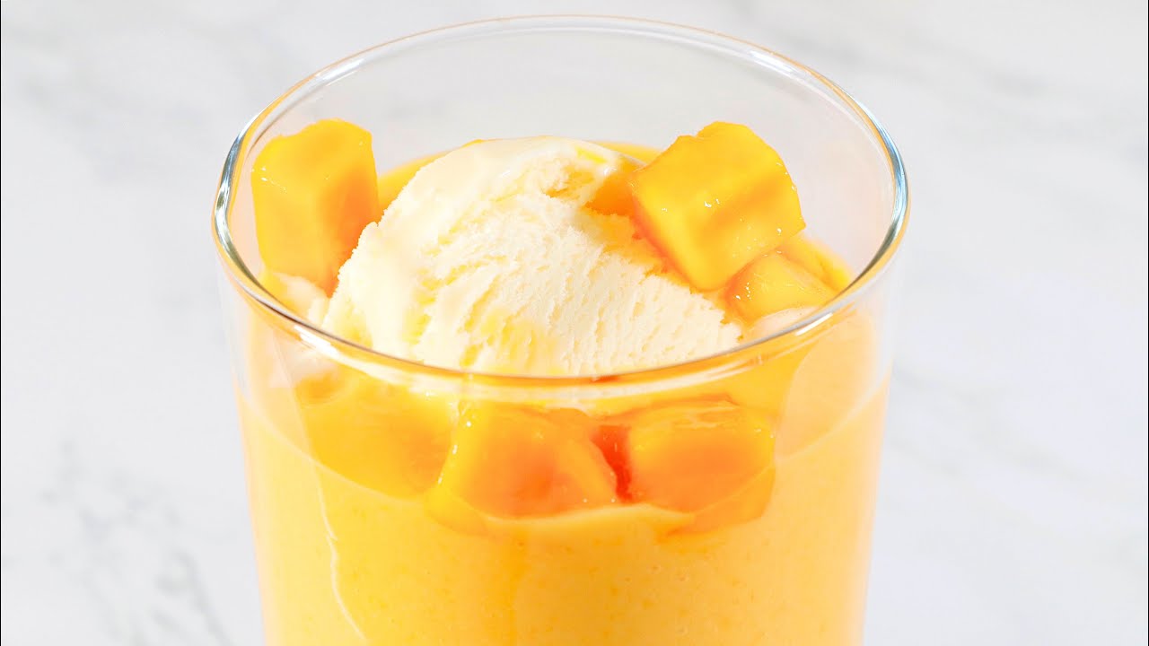 Mango Milkshake in 5 minutes | Only 3 Ingredients | Homemade