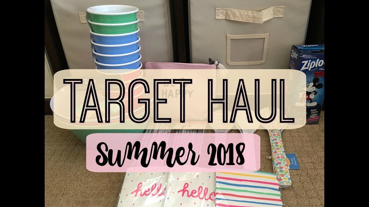 Target Dollar Spot Haul I Summer 2018