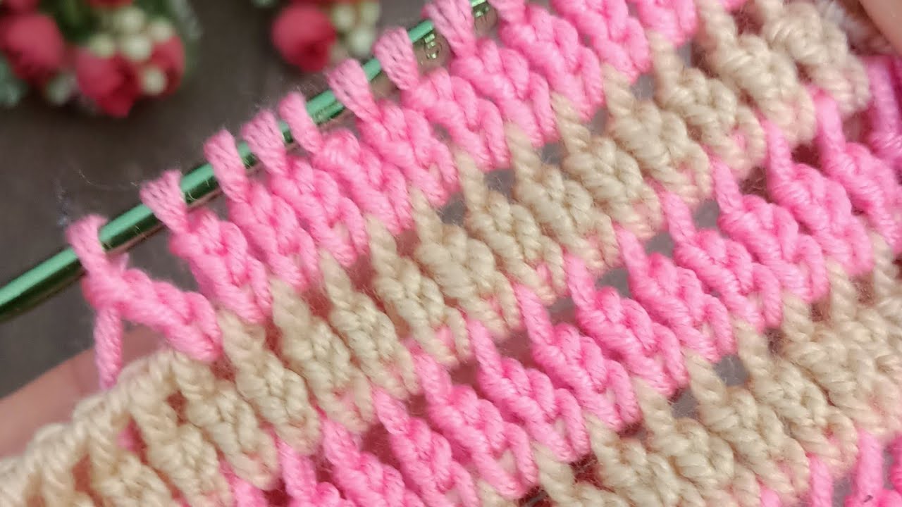 Tunisian Crochet Baby Blanket 👌💯Quick and Easy DIY Project