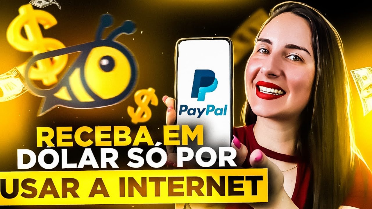 APP PARA FAZER RENDA EXTRA ONLINE DE FORMA PASSIVA, PAGA EM DÓLAR POR USAR A INTERNET #Honeygain