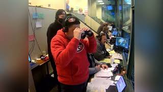 Greg Papa & Tim Ryan with a great call on the game winning kick for 49ers vs Packers
