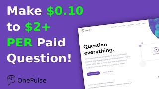 💰OnePulse App - Make Money Online Answering Short Surveys screenshot 4