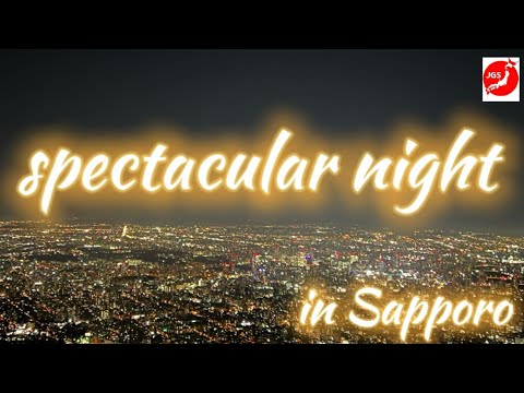Sapporo Mt, moiwa ropeway. There was a city of stars✨