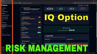 IQ Option Risk Management - Live Signals 📈