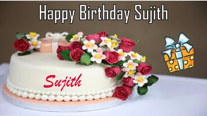 Happy Birthday Sujith Image Wishes✔