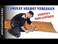 Laminat selbst verlegen - Anleitung & Basics ausführlich erklärt von M1Molter