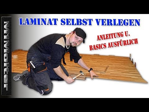 Video: Wie verlege ich ein Laminat mit eigenen Händen?