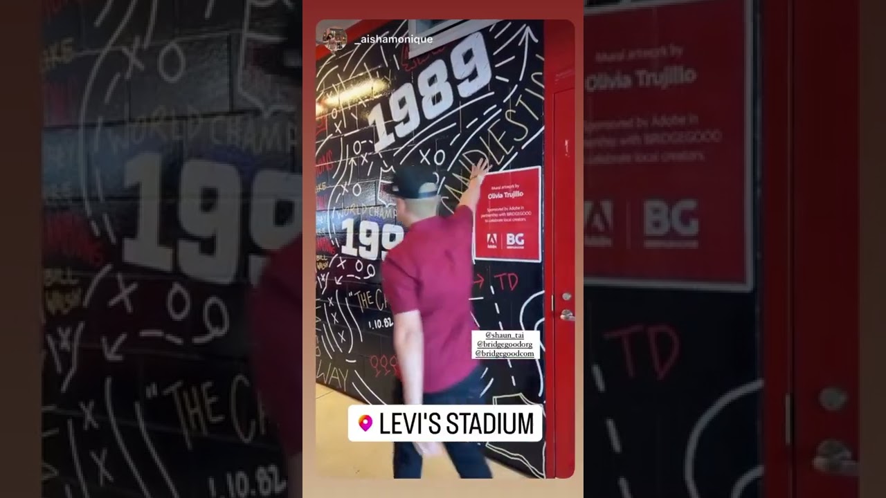 49ers Faithful Mural UNVEILED!