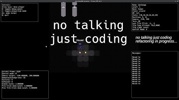Making a 2D RPG in C++ raylib - No Talking Just Coding #gamedev #programming #coding #linux