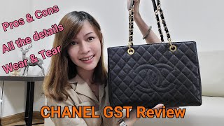 Review CHANEL GST, Grand Shopping Tote, Pros & Cons