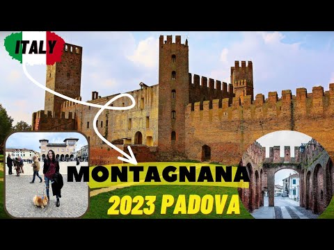 MONTAGNANA - Padova  ( ITALY ) Walking Tour 🇮🇹