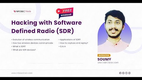 Introduction To Hacking with Software Defined Radio | What is SDR ? InfosecTrain
