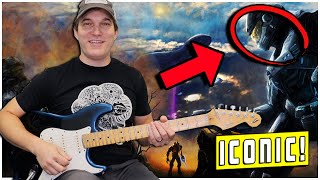 How to Play the INSANE Halo Theme Song on Guitar! | Lessons with Don Russo