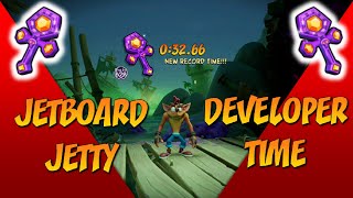 Jetboard Jetty (0:32.66) - Crash Bandicoot 4 Developer Time Trials