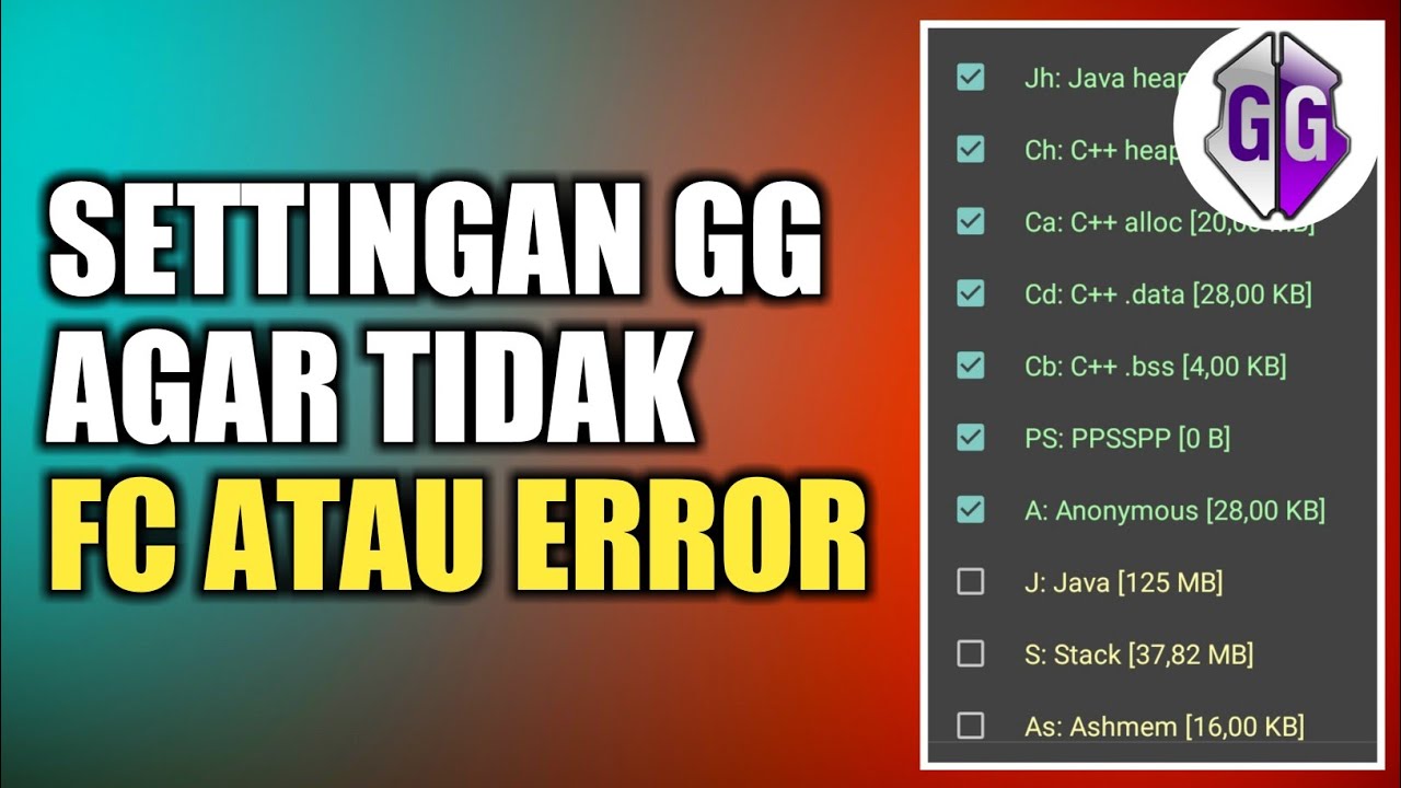 Cara Setting Game Guardian Agar Tidak Force Close Atau Error Saat Digunakan