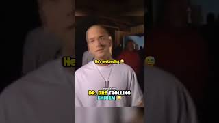 Eminem getting trolled by Dr.Dre 😂