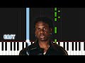 Rema  calm down  easy piano tutorial by synthly