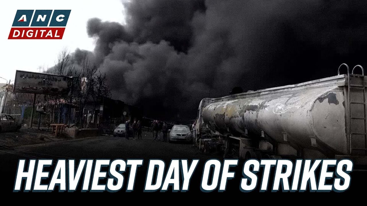 WATCH: Heaviest day of strikes yet on Iran as war enters 12th day | ANC