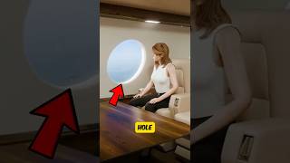 Notice a Tiny Hole in an Airplane Window, Here’s Why