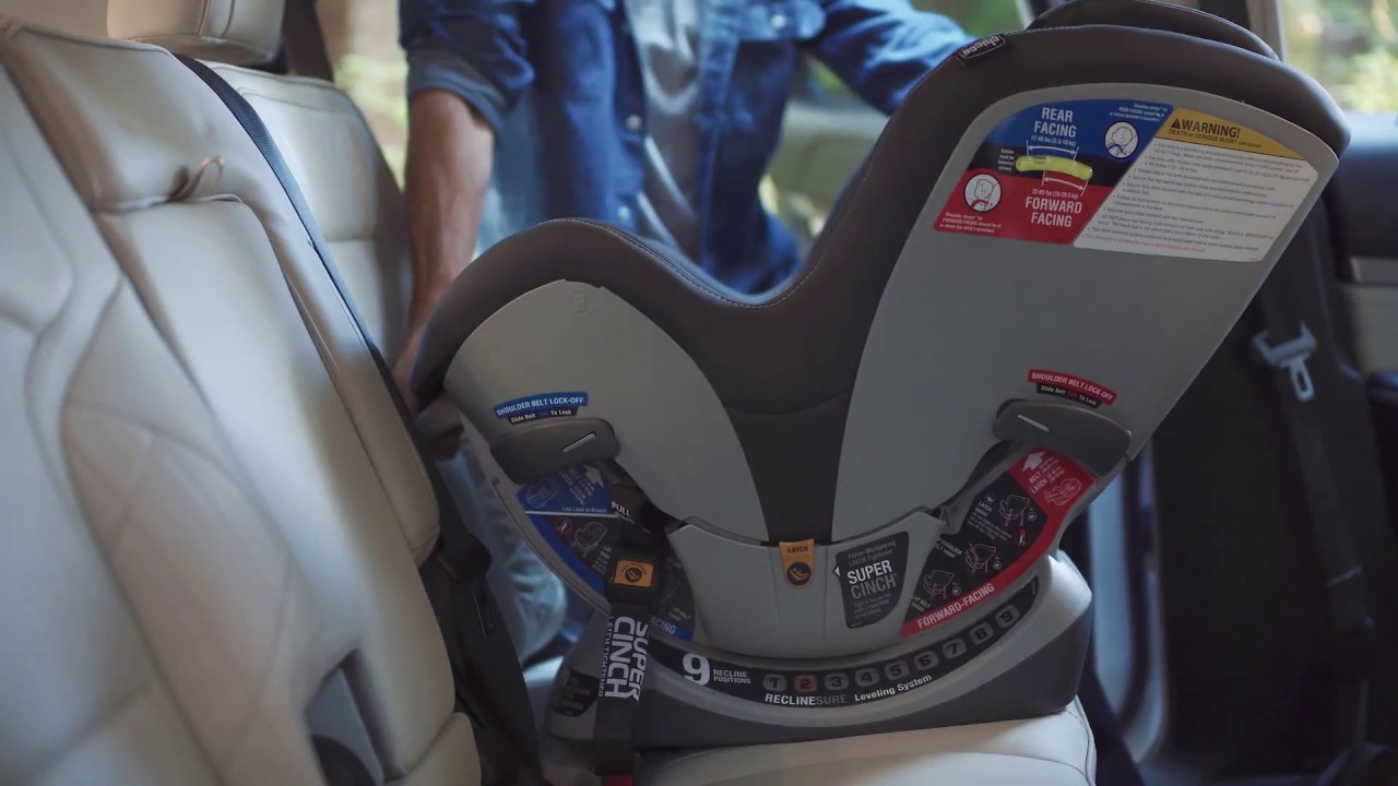 Chicco NextFit Convertible Car Seat - YouTube