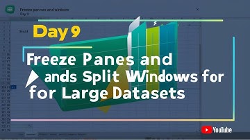 How to Freeze Panes & Split Windows in Excel – Make Big Data Easy! 🚀