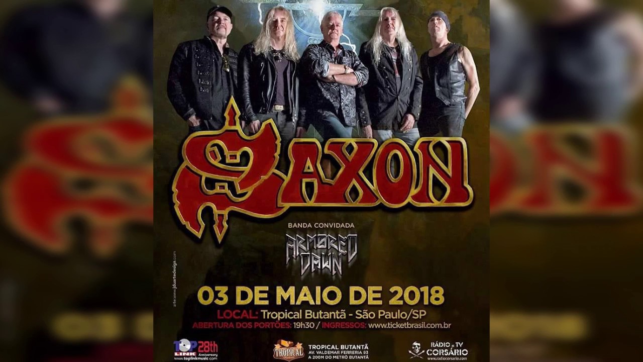 Saxon - São Paulo - Tropical Butantã - 03/05/2018 - Full Concert