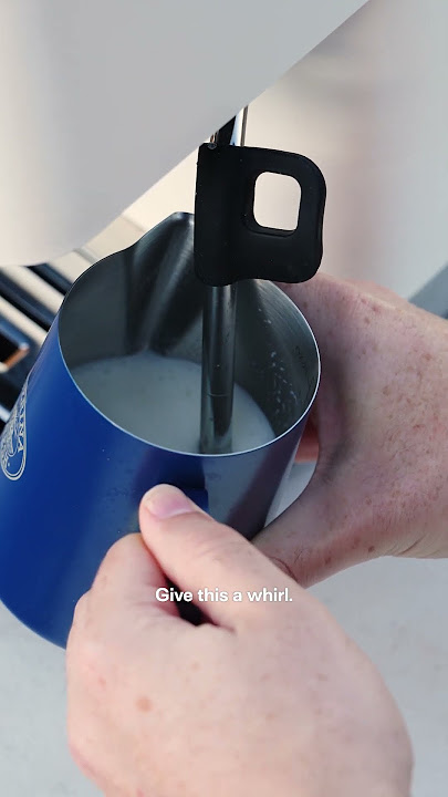 I milked a cow and made a coffee with it.