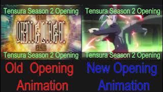 Tensura Season 2 Opening 2 Animation Comparison