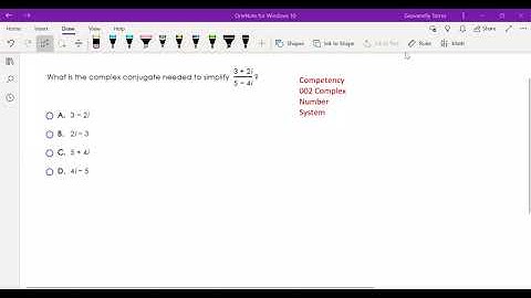 competency 002 Complex Number System pt 5