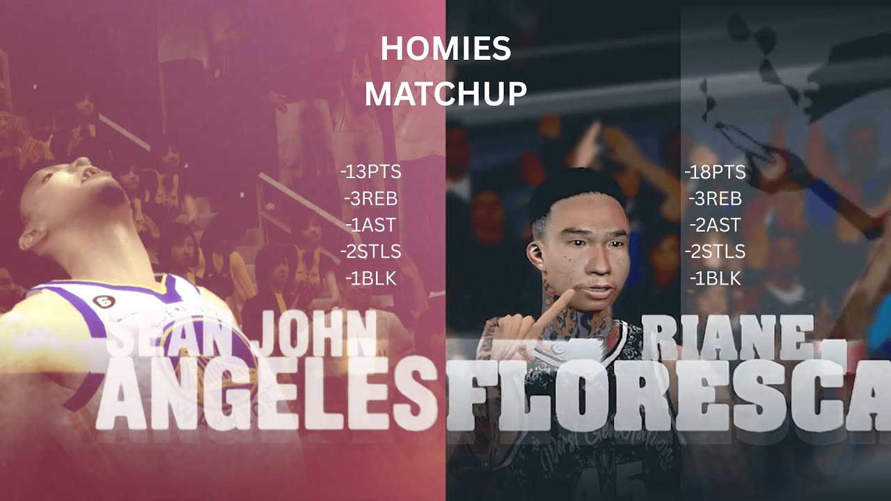 MC 2K14 SZN3 EP 48 : ANGELES(GSW) VS 2KFLORESCA(PORTLAND) | MATCHUP WITH HOMIES |