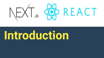 Introduction | #1 | Next js tutorial in Hindi