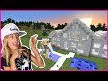 Putting Furniture in My NEW HOUSE  Minecraft Realm