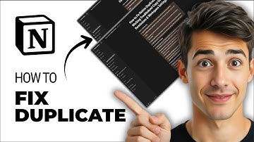 Hoe u het probleem met duplicaten die niet werken in Notion kunt oplossen (de eenvoudigste manier...