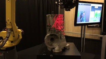 Demonstration of new MetraSCAN-R – Robot mounted 3D Scanner