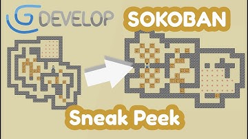 #Sokoban - Sneak Peek at my next Tutorial | #gdevelop