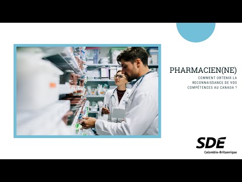 Reconnaissance de vos diplômes aux Canada : Pharmacien(ne)