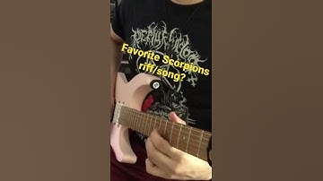 Favorite riff or song from The Scorpions?