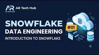 Snowflake Tutorial #01 | Introduction to Snowflake | Data Engineering | AR Tech Hub