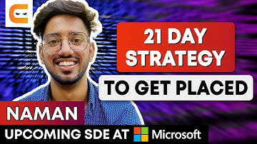 21 Days Strategy To Get Placed | How To get Placed In Product Based Companies | @CodingNinjasIndia
