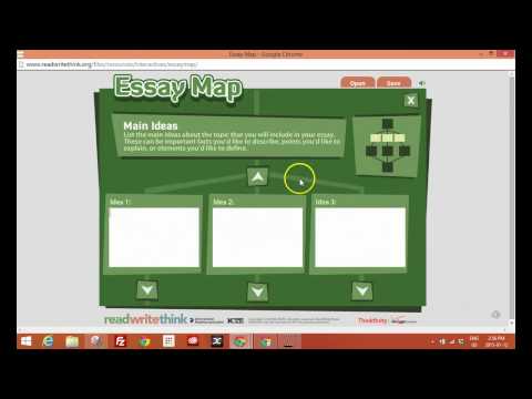 essay map creation for students youtube essay map read write