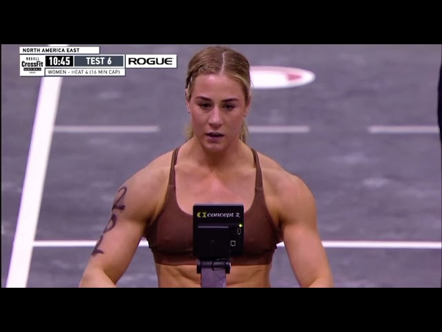 2023 Crossfit Games North America East Semifinal Women’s Test 6 Heat 4 class=