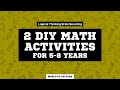 2 Math Activity Ideas for Practising Addition | Logical Thinking Brain Boosting