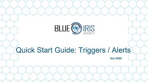 Triggers and Alerts 101