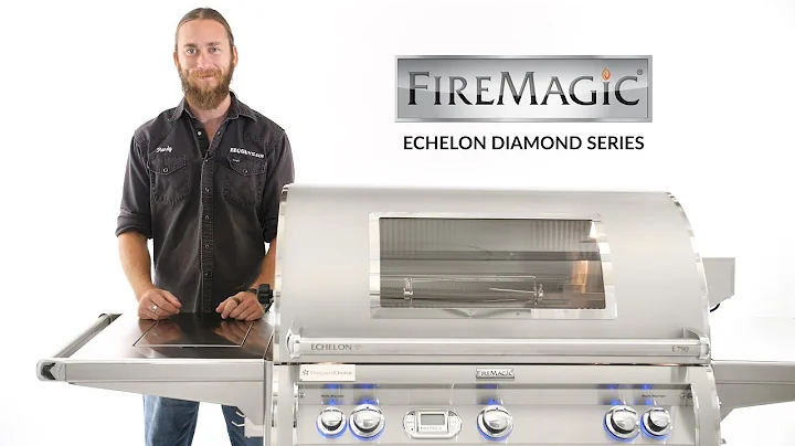 ¡Descubre la parrilla Fire Magic Echelon Diamond y sorpréndete! 💎