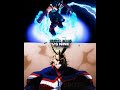 Deku All Forms VS Prime All Might IB Conquestor