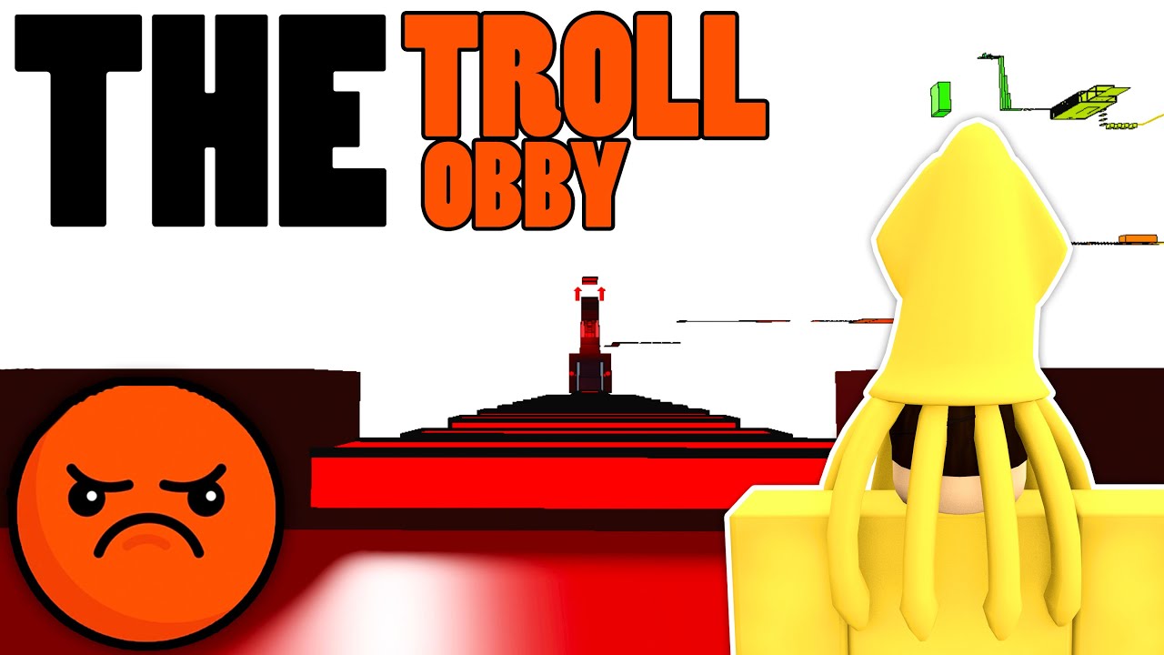 The Troll Obby 4k Montage Roblox Trailer Youtube - 1 year the troll obby roblox